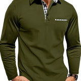 Oliver | Herren Langarm Freizeit-Polohemd