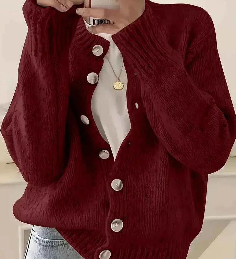 Eleganter Strickweste für einen schicken Look