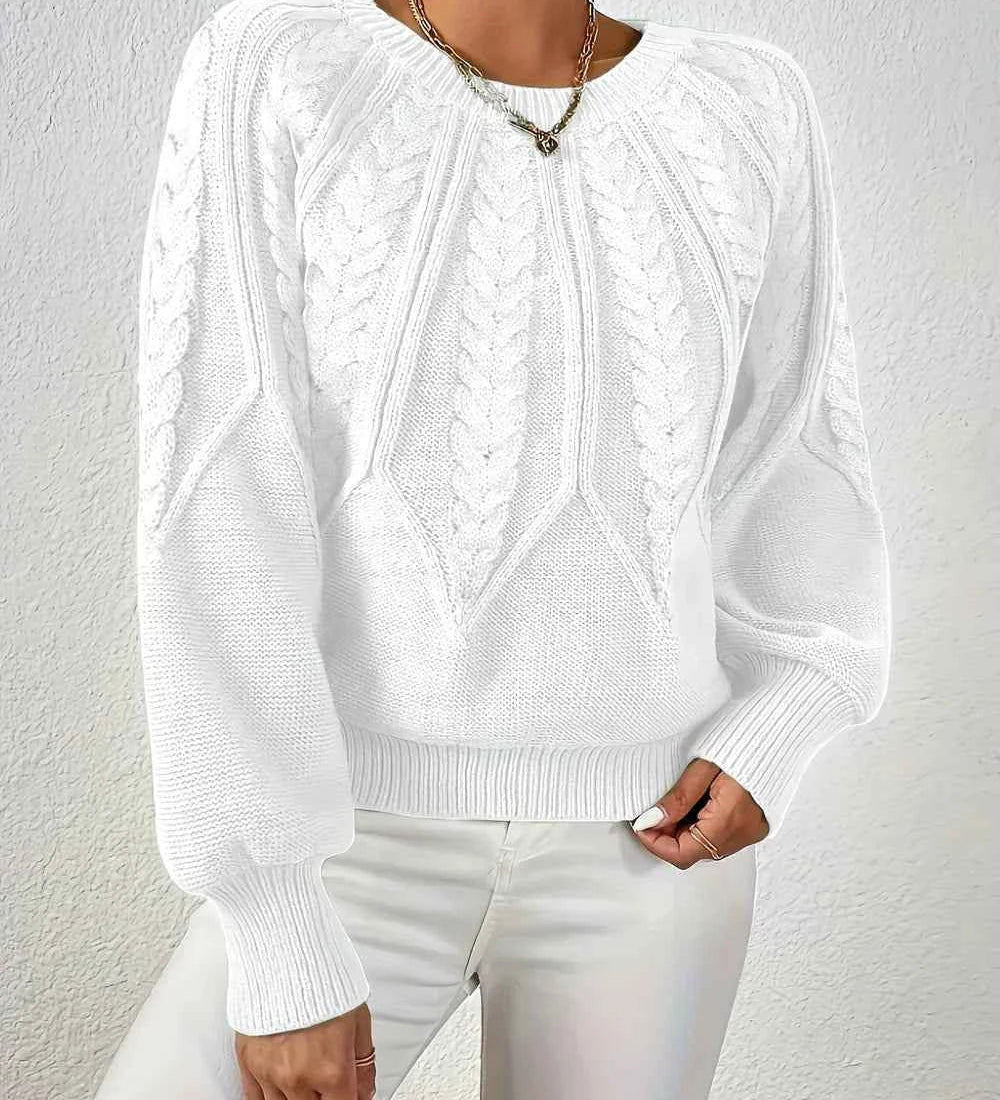 Gemütlicher klassischer Komfortpullover - zeitlose Wärme für den Alltag