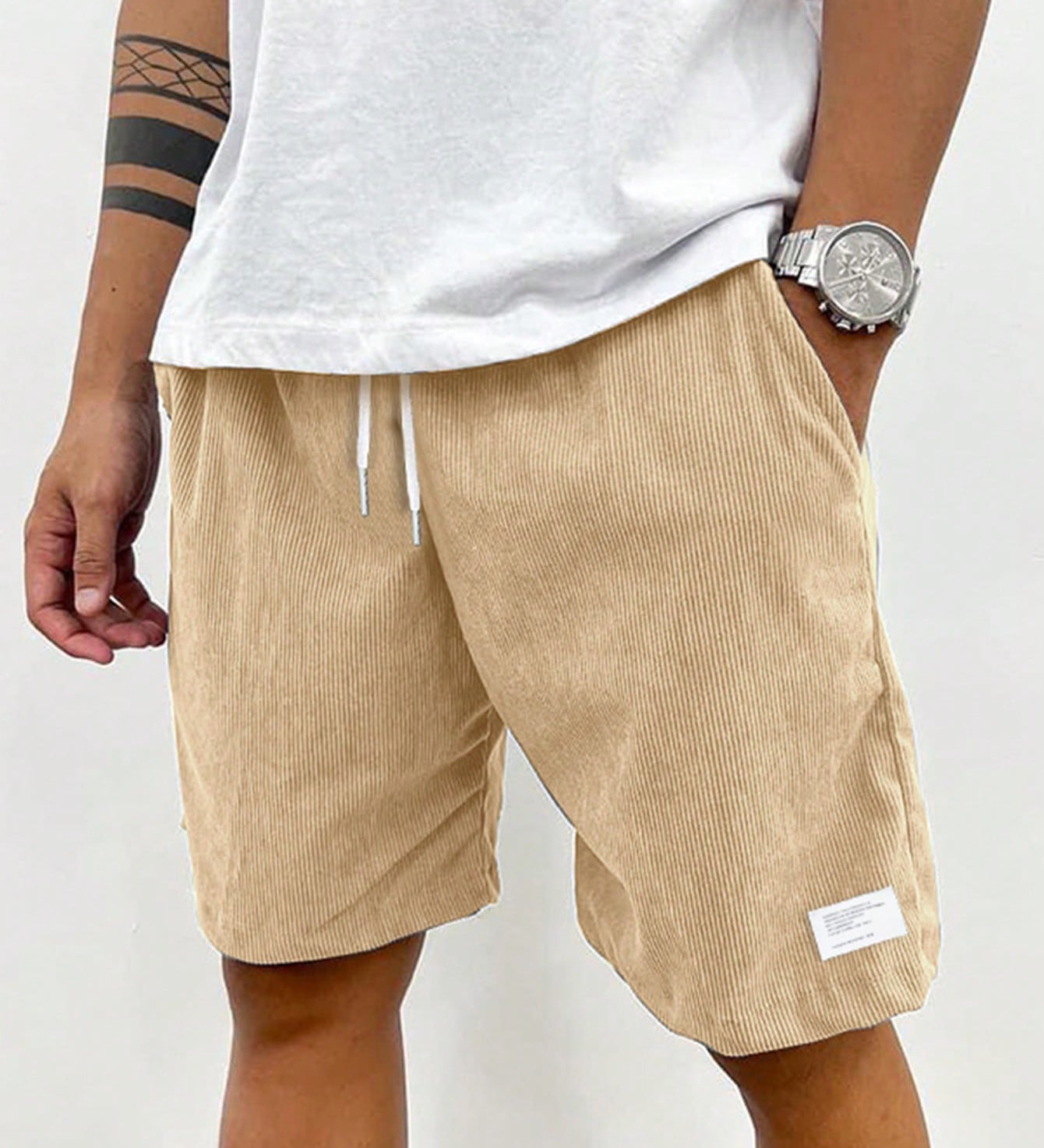 Alexander | Herren Freizeit-Shorts mit Lockere Passform und Kordelzug