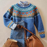 Velvo™ | Klassischer Vintage-Strickpullover