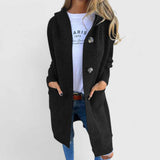 Eleganter langer und eleganter Cardigan Damen