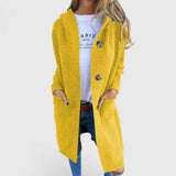 Eleganter langer und eleganter Cardigan Damen