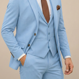 Elias | Herren Frühlings Moderner Dreiteiliger Anzug Set