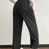 Tessa | Cordhose für Damen weites Bein und lässige Hose