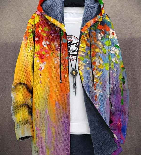 Eleganter künstlerisch inspirierter Cardigan für einen anspruchsvollen Stil
