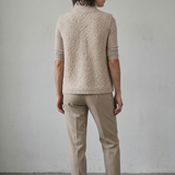 Klassische ärmellose Strickjacke - Müheloser Stil für jeden Anlass