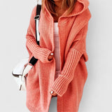 Lange Strickjacke Damen Oversized Cardigan
