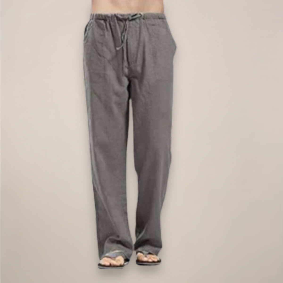 Matthias | Herren Relaxed Fit Hose mit Kordelzug Casual