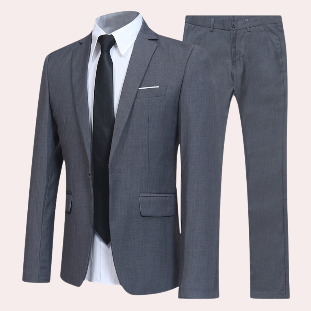 Jan | Herren Frühlings Zweiknopf Anzug Set