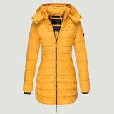 Noella Kuschelige Lange Winterjacke - Flauschige Wattierung für kaltes Wetter