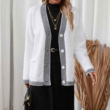 Cardigan mit offener Front Damen