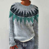 Gemütlicher Retro-Pullover für bequemen Stil Damen