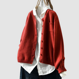 Ultra Komfortabler und Eleganter Strickcardigan Damen