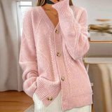 Gemütlicher Strick-Cardigan aus Kabelstrick für eleganten Komfort