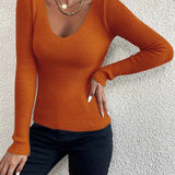 Eleganter Damen-Langarm-Pullover für stilvolle Looks