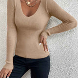 Eleganter Damen-Langarm-Pullover für stilvolle Looks