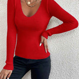 Eleganter Damen-Langarm-Pullover für stilvolle Looks