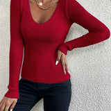 Eleganter Damen-Langarm-Pullover für stilvolle Looks