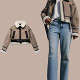 Elegante moderne Ledermantel für Damen für einen schicken und stilvollen Look