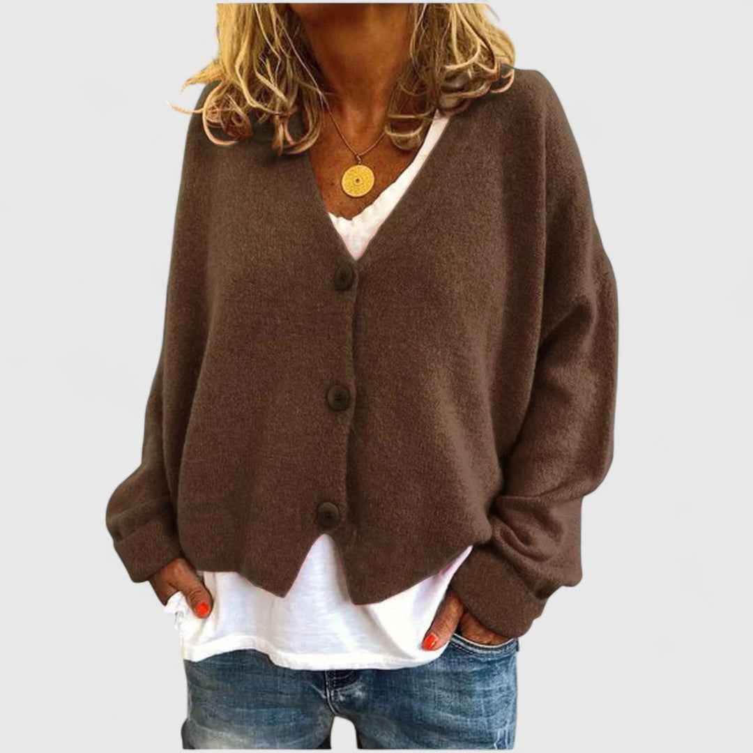Eleganter Strickcardigan für einen bequemen und eleganten Stil Damen