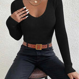 Eleganter Damen-Langarm-Pullover für stilvolle Looks
