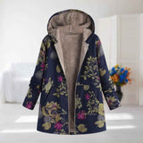 Camellia - ultraleichte Winterjacke mit plüschigem Kunstpelzfutter
