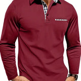 Oliver | Herren Langarm Freizeit-Polohemd