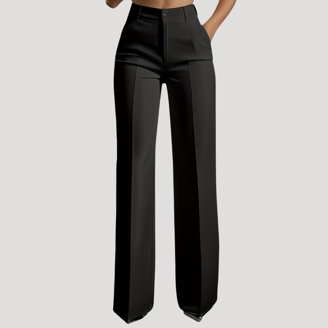 Beatrix | Damen High Waist Weite Hose