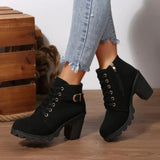 Raphaela | Damen Stiefeletten mit Blockabsatz