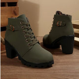 Raphaela | Damen Stiefeletten mit Blockabsatz