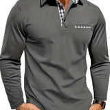 Oliver | Herren Langarm Freizeit-Polohemd