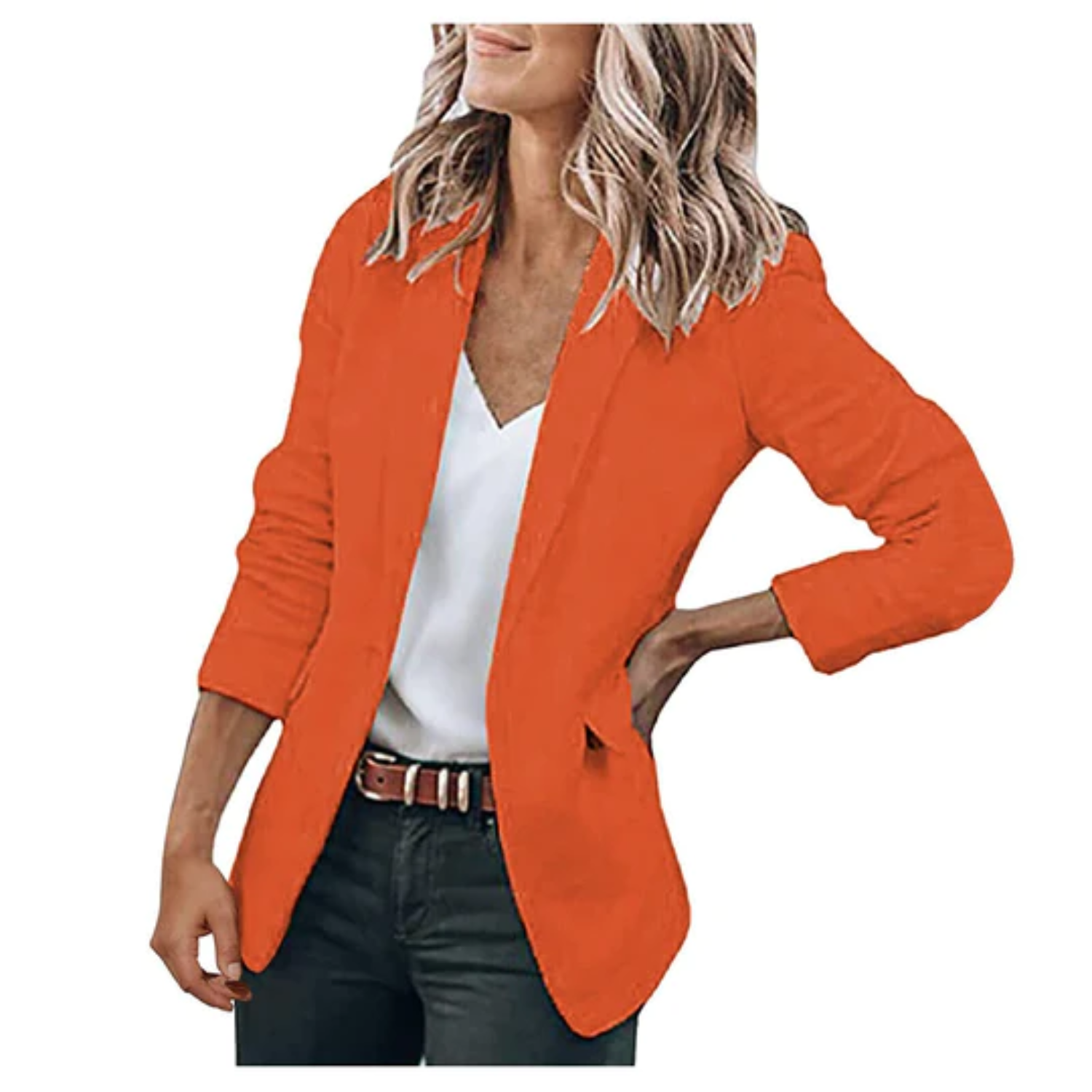 Emilia | Damen Taillierter Langarm Blazer