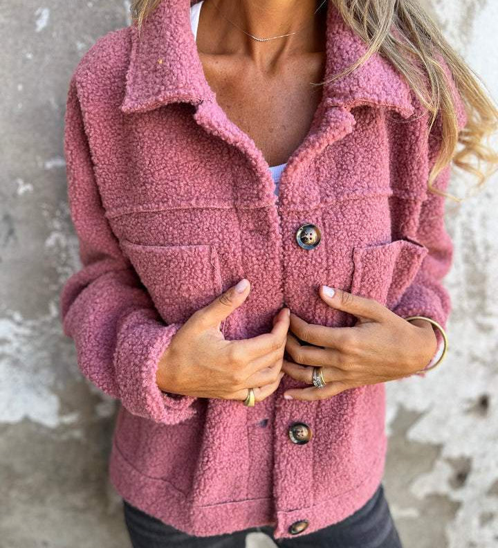 Lena | Kuschelige Jacke mit Innenfutter Damen