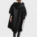 Andréa - Grauer eleganter Trenchcoat