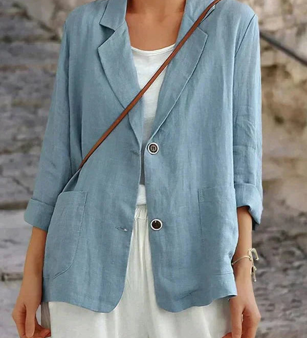 Liselotte | Damen Blazer mit Reverskragen Zwei-Knopf