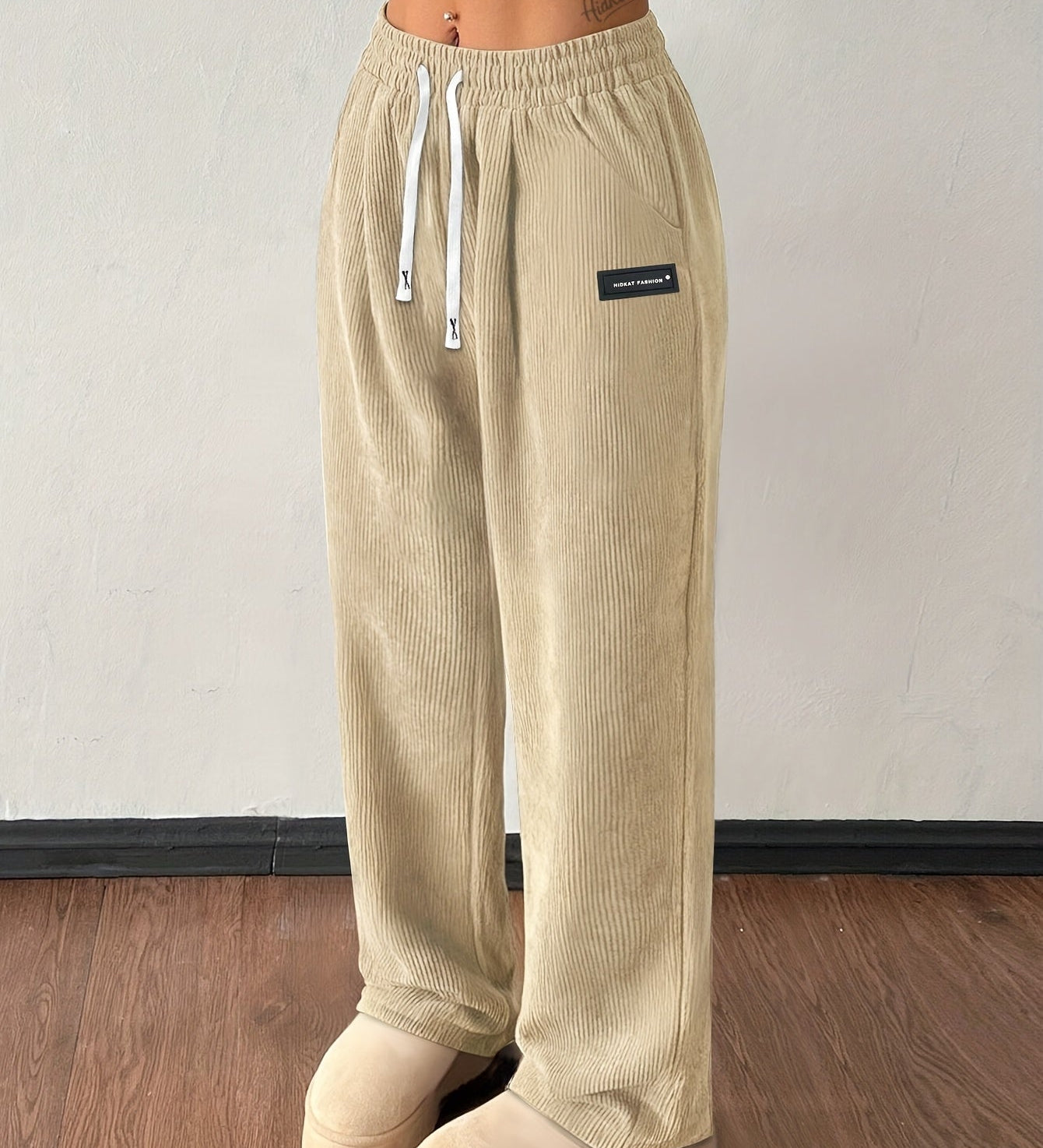 Tessa | Cordhose für Damen weites Bein und lässige Hose
