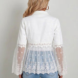 Sunnelace™ | Jacke mit Spitzeneinsatz