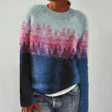 Gemütlicher Retro-Pullover für bequemen Stil Damen