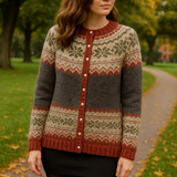 Zeitloser Damen-Cardigan - Klassisch, gemütlich gestrickt